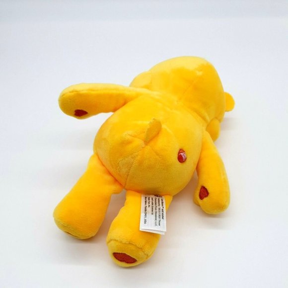 Care Bear Funshine Bear Yellow 10" Plush Stuffed Toy  Sanitized 2020 Sunglasses - Picture 4 of 10